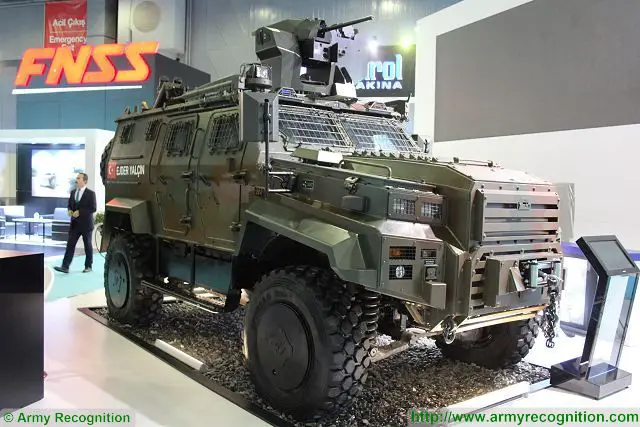 First export contract for Nurol Makina of Turkey with its Edjder Yalcin 4x4 armored in North Africa 640 001