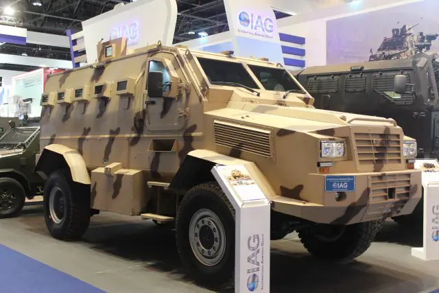 IAG presents  the Tracker Armored Personnel Carrier at IDEX 2017 640 001