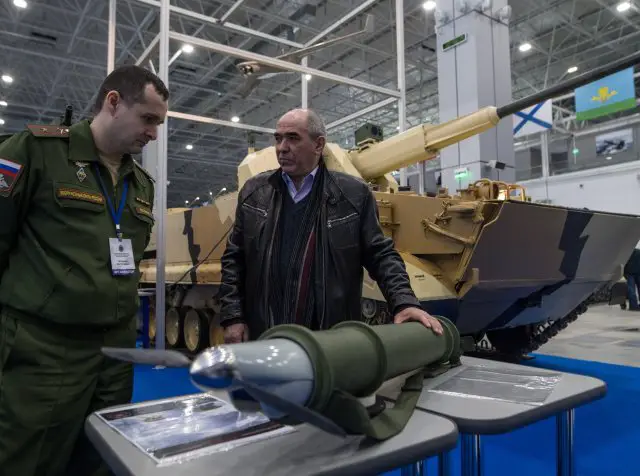 Russia unveils new rocket launcher deployed reconnaissance UAV 640 001