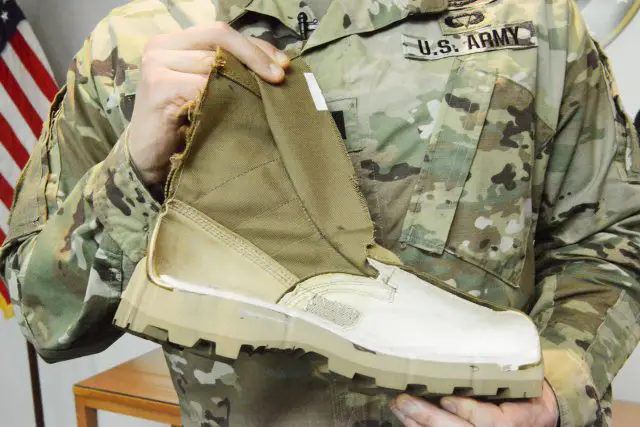 The standard issue combat boot most Soldiers wear today, the one most commonly worn in Iraq and Afghanistan, is great for sandy dunes, hot dry weather, and asphalt. But it's proven not so good in hot and wet environments. So the US Army has developed a new jungle boot that some Soldiers will see this year. 