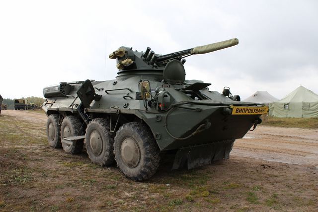 Ukraine continues to promote BTR 3 and BTR 4 armoured personnel carrier to international market 640 001