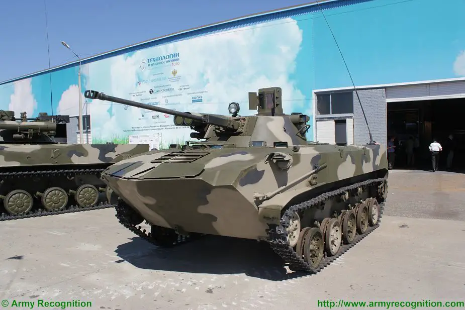 Russian BMP 2 and BMD 2 IFV upgraded with new Berezhok weapon station turret 925 001