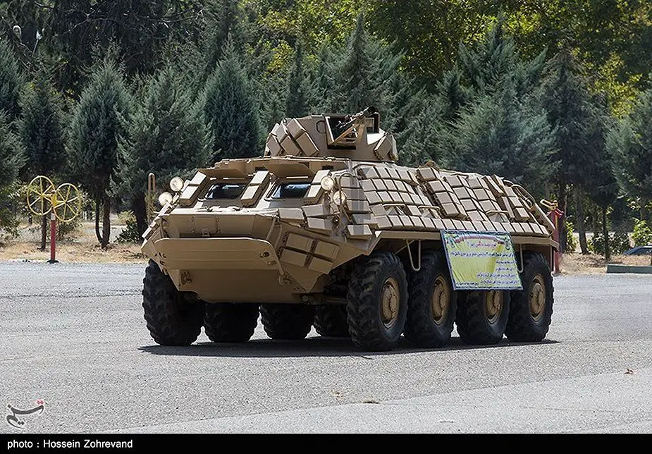 Iran New Heidar 7 Heydar 7 8x8 armoured APC unveiled by Iranian Defense Industry 925 001