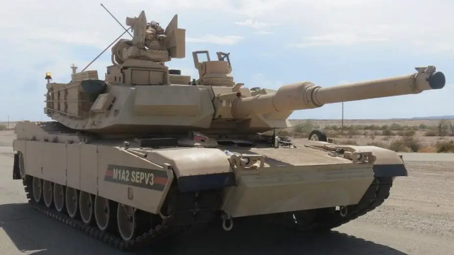 US Army will receive 100 more M1A1 tanks upgraded to M1A2 Sep V3 standard 925 002