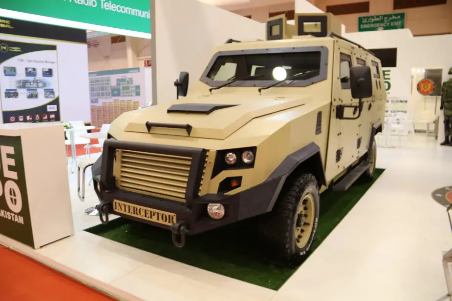 Pakistanese Interceptor light armoured vehicles for Bahrain
