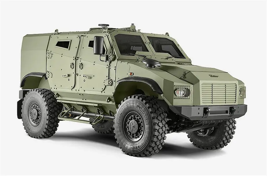 Zetor Engineering unveils prototype of Gerlach 4x4 armored at IDEB 2018 Slovakia 925 001