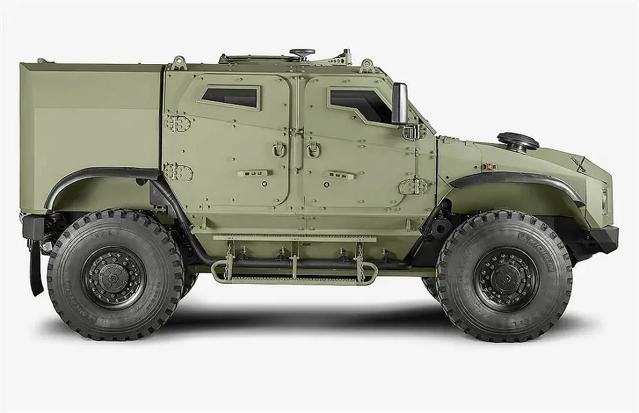 Zetor Engineering unveils prototype of Gerlach 4x4 armored at IDEB 2018 Slovakia 925 002