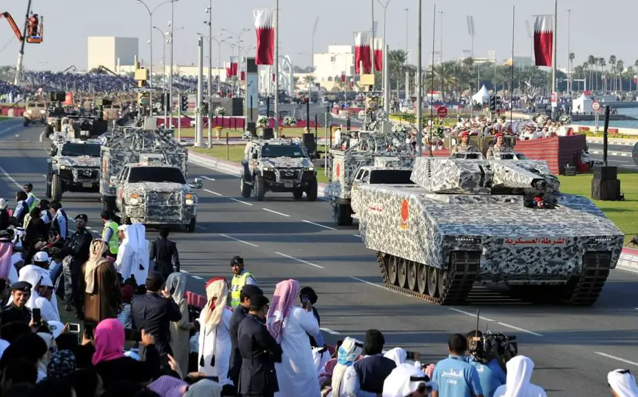 KF41 Lynx ICV seen at military parade in Qatar