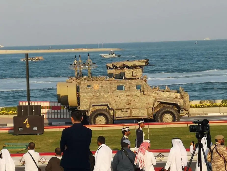 KF41 Lynx ICV seen at military parade in Qatar 2