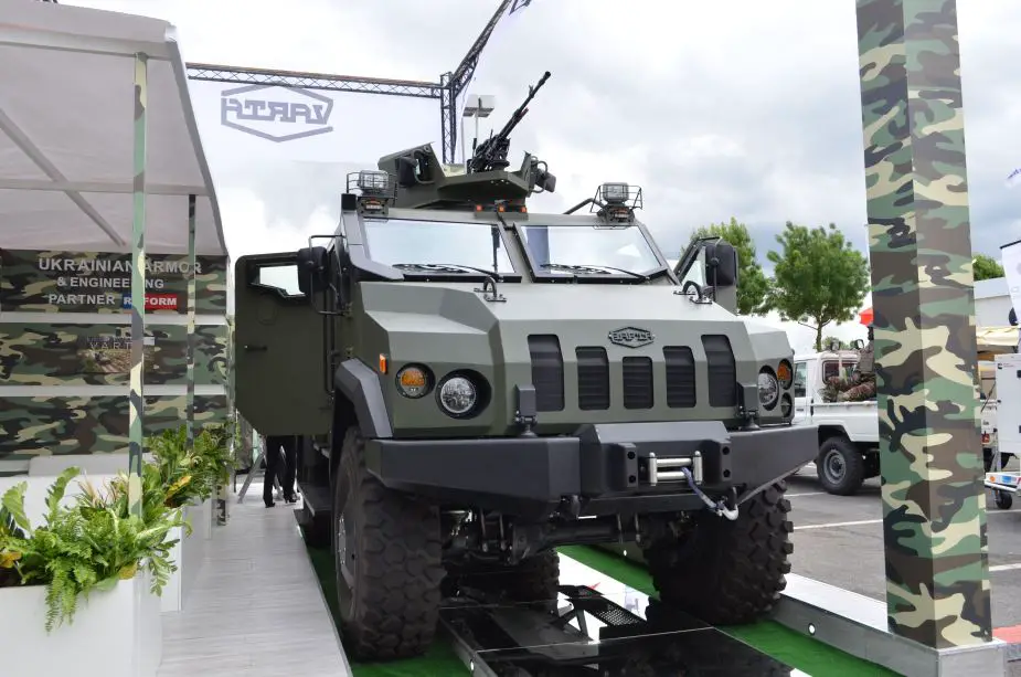 Varta armored vehicles delivered to Ukrainian army