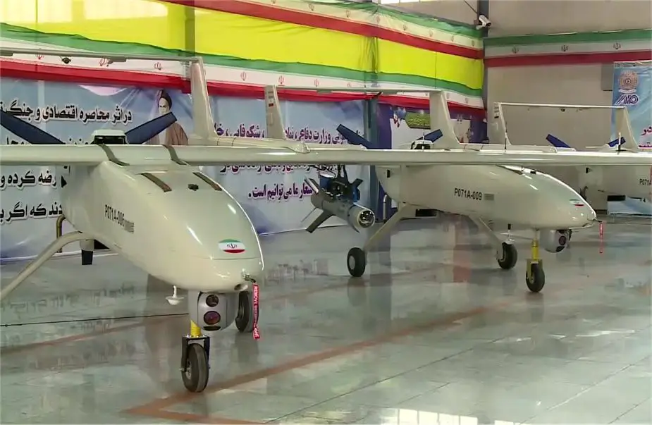 Iran has started mass production of Mohajer 6 armed drone UAV 925 001