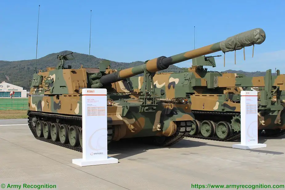 Estonia has signed a contrat to purchase K9 155m howitzers from South Korea 925 001