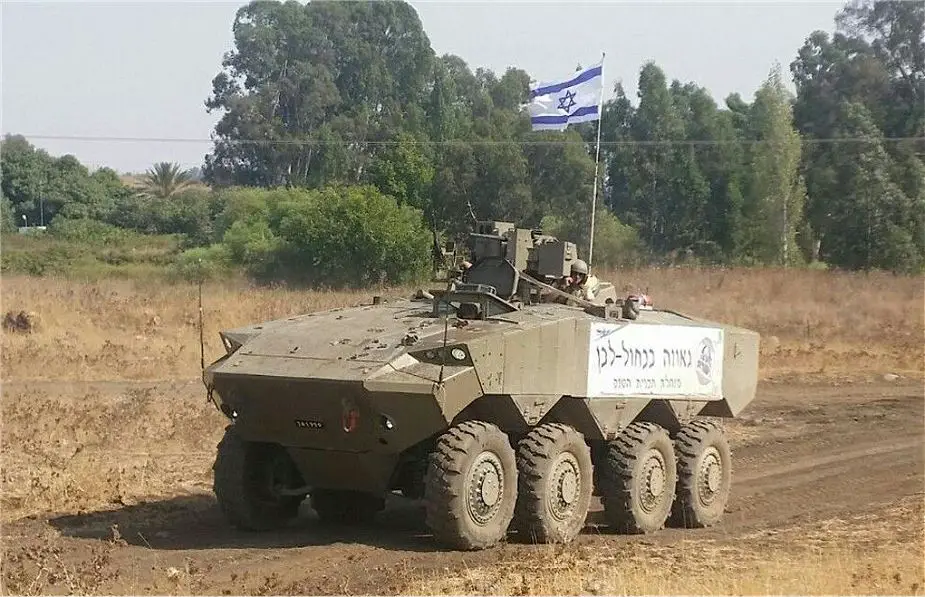 Israeli made Eitan 8x8 armored IFV will enter in service by 2020 with Israeli Army 925 001