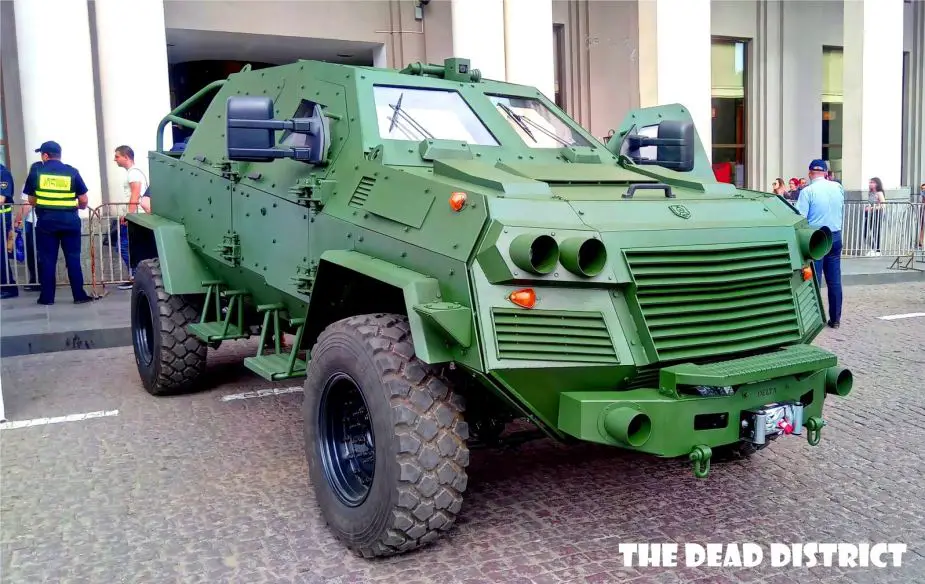 STC Delta from Georgia has developed new Didgori pickup 4x4 armored vehicle 925 001