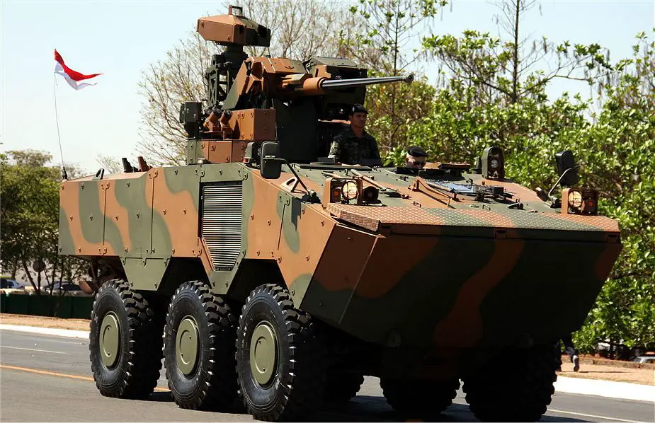 Brazilian army takes delivery of the 300th Guarani armored vehicle 925 001