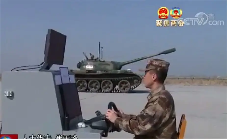 China has developed first unmanned main battle tank MBT Type 59 925 001