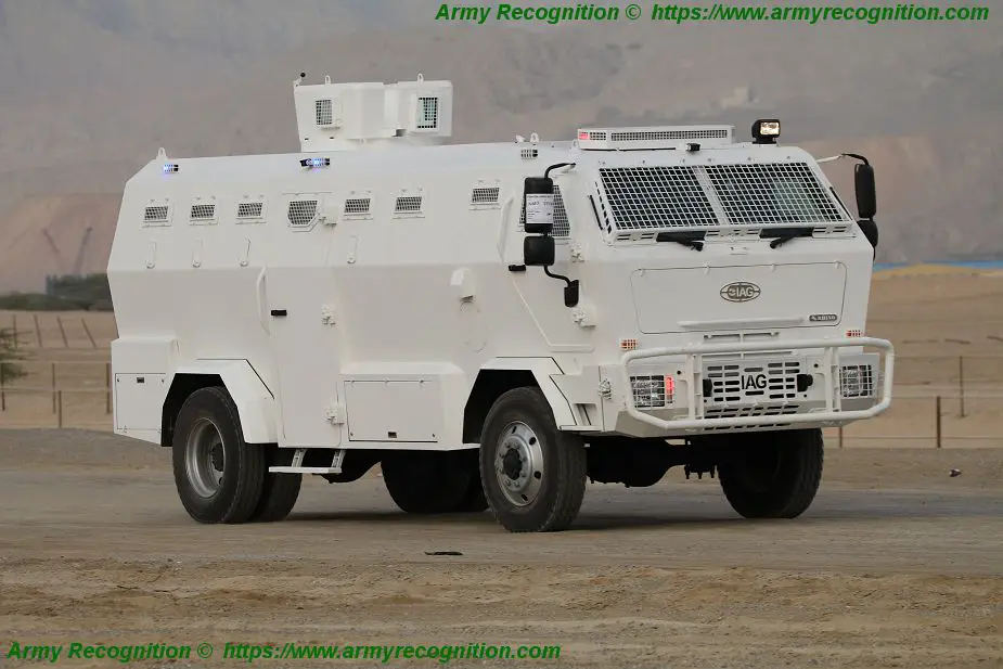 IAG Rhino new large volume riot control protected armored vehicle 925 001