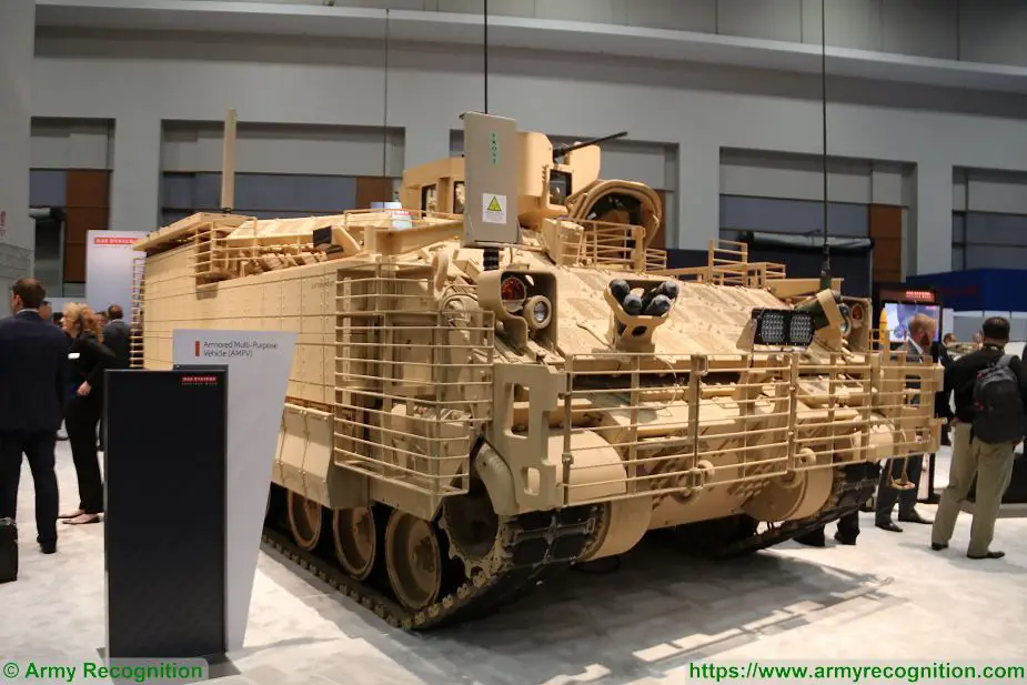 US Defense budget large investment for combat and armoured vehicles AMPV 925 001