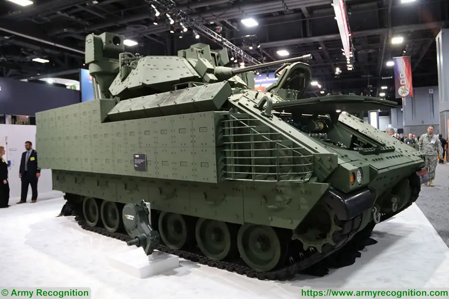 US Defense budget large investment for combat and armoured vehicles Next Generation Bradley Fighting Vehicle 925 001