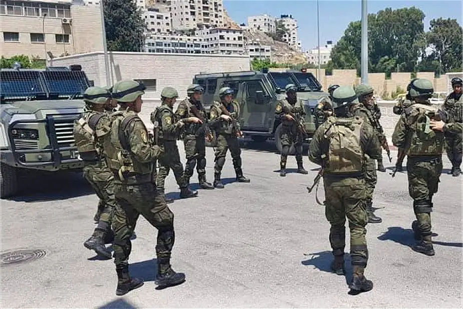 Jordan has delivered A Jawad 4x4 armored vehicles to Palestinian Security Forces 925 001