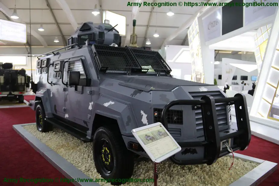 Jordan has delivered A Jawad 4x4 armored vehicles to Palestinian Security Forces 925 002