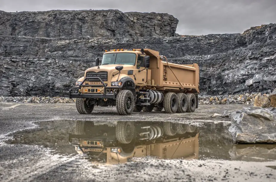 Mack Defense Partners with Crysteel Manufacturing on U.S. Army Heavy Dump Truck 925 001