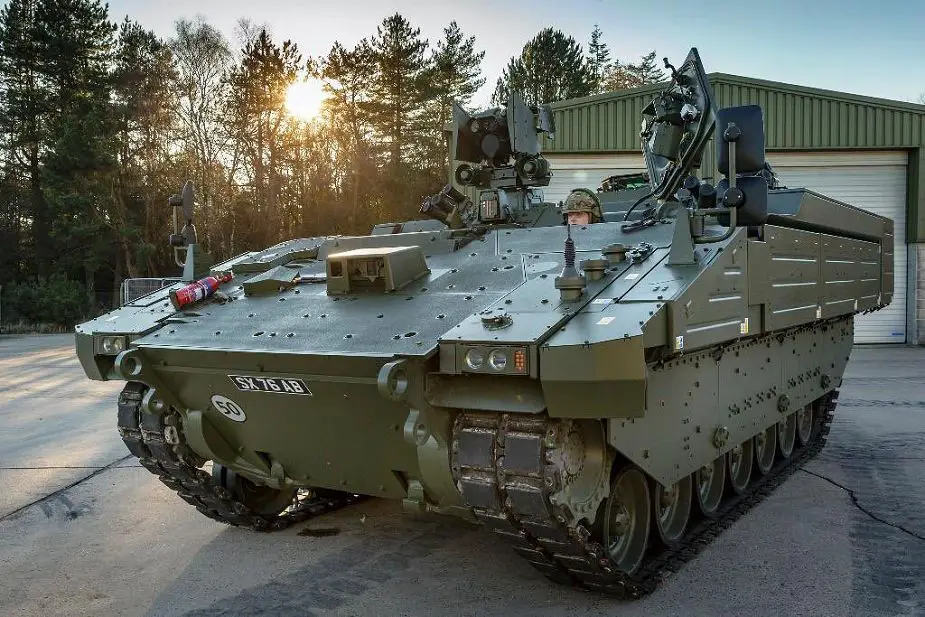 General Dynamics UK has delivered the first two ARES armored to British Army 925 001