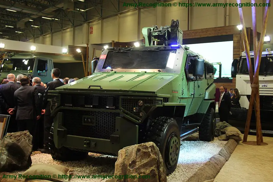 BMC Vuran 4x4 armored vehicle entered in service with Turkish army 925 001