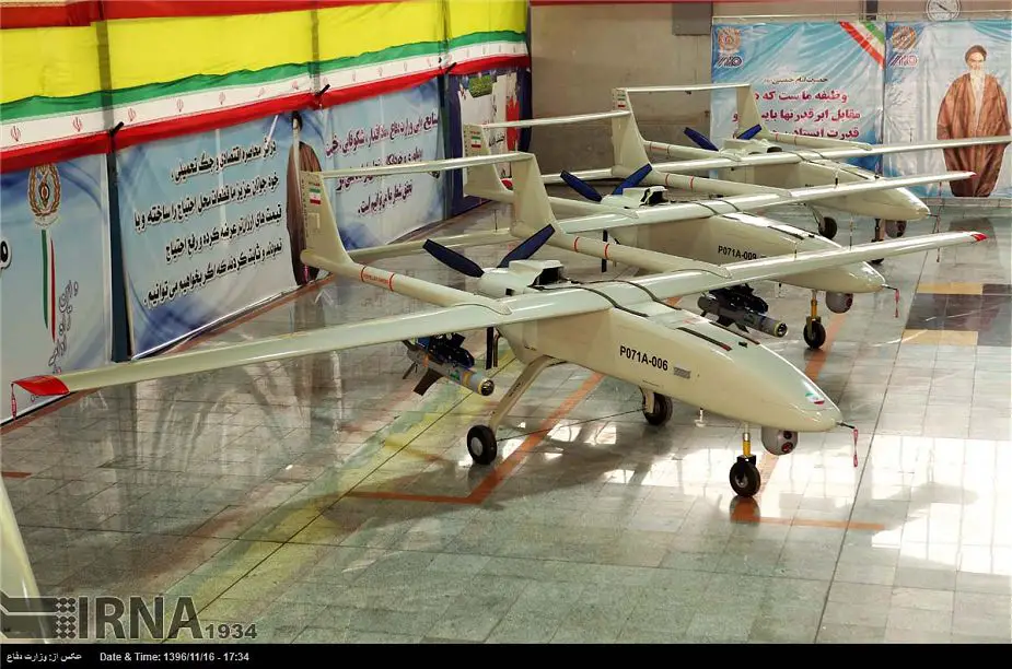 Iranian army has received new home made Mojaher 6 armed drones 925 001