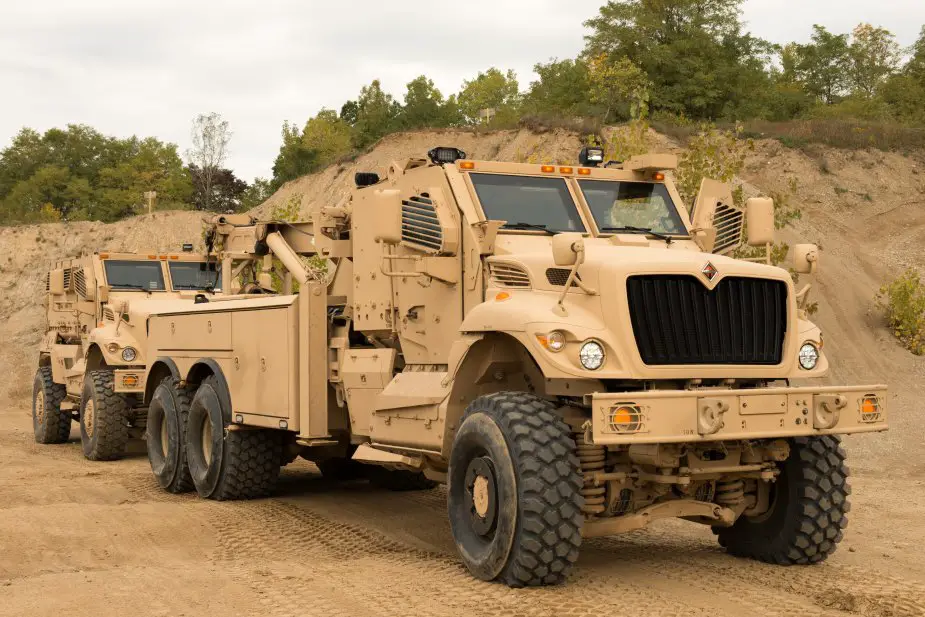 Navistar Defense awarded U.S. Army cotract for heavy wreckers and trucks