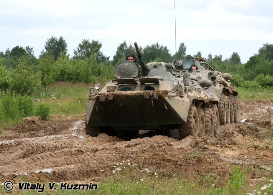 Turkemistan upgrades BTR 80 APC 1