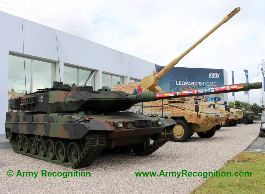 German army to modernize Leopard 2 A6 purchase PzH 2000 155mm ammunition 3