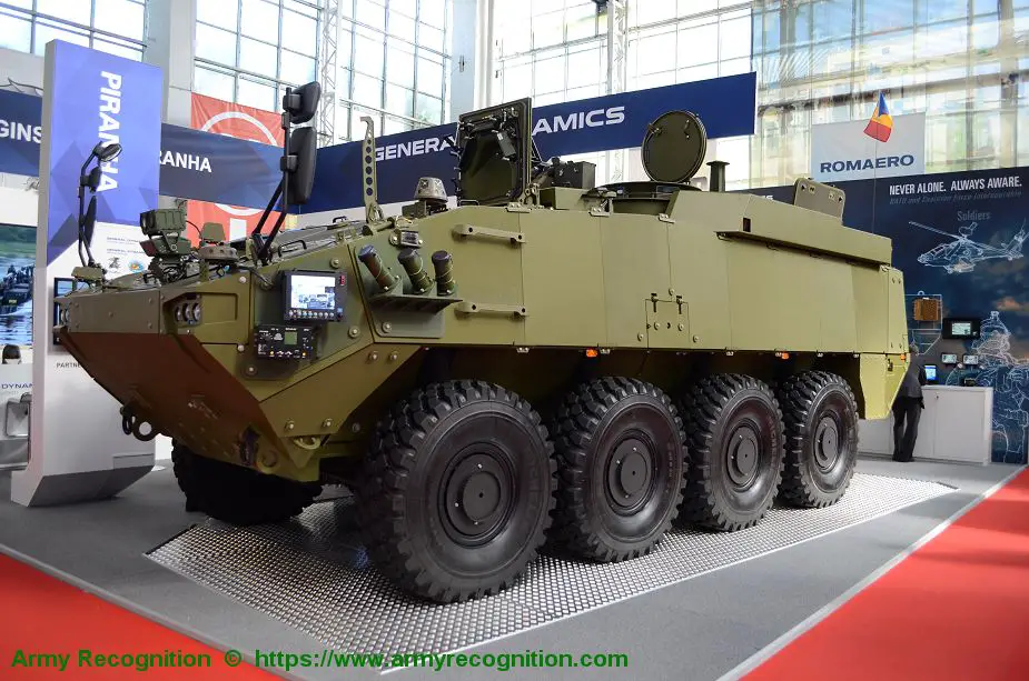 Romania will produce locally 197 Piranha V wheeled armored vehicles 925 001