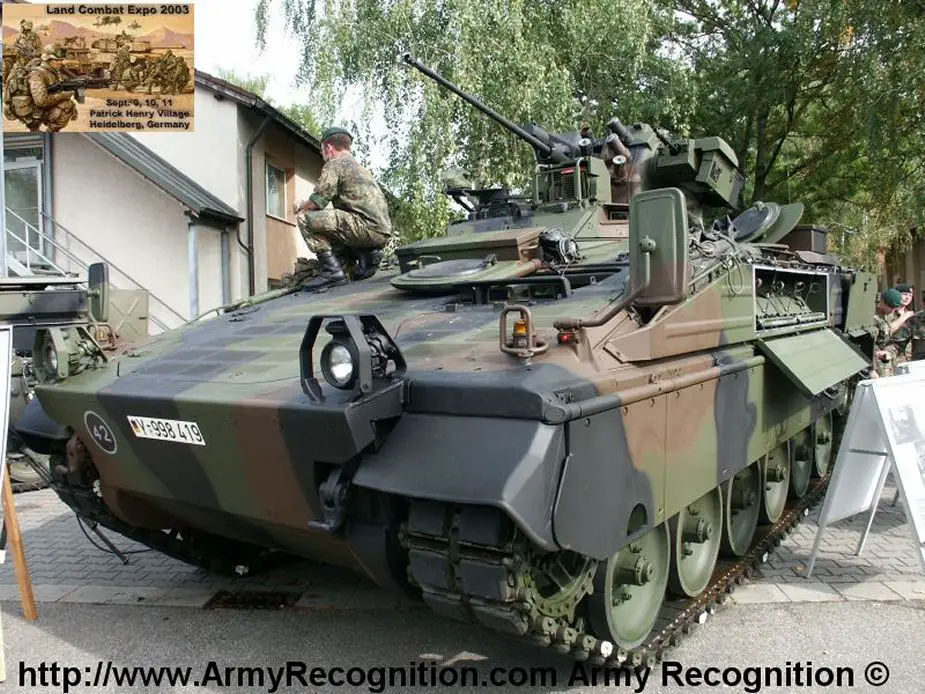 Rheinmetall to extend service life of German Marder 1A5 infantry fighting vehicles
