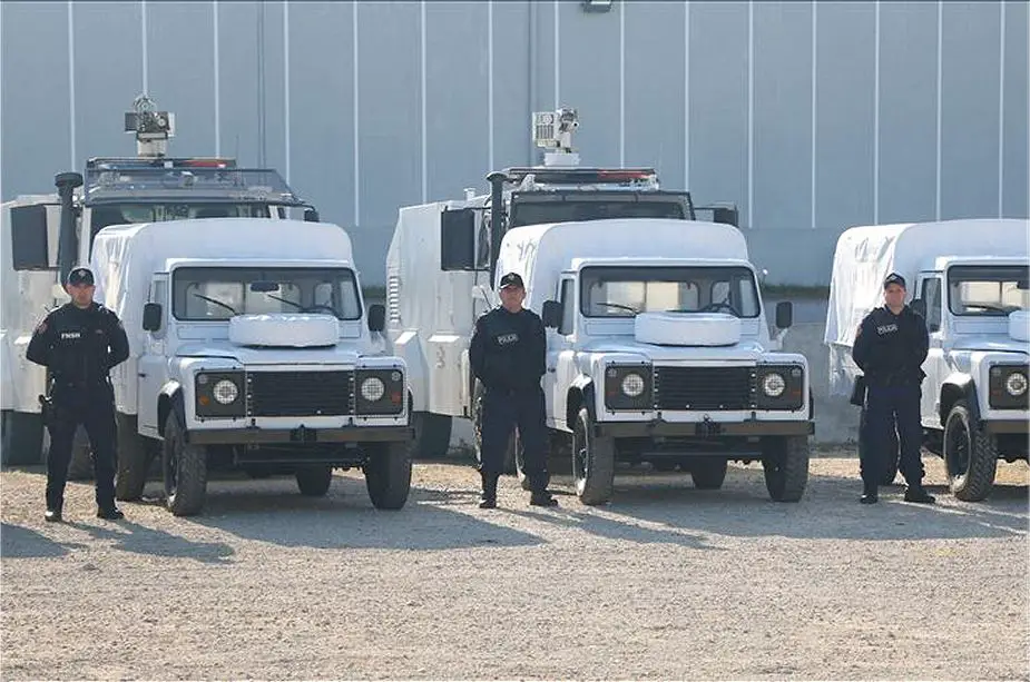 Turkey has donated armored vehicle and security equipment to Albania police 925 001