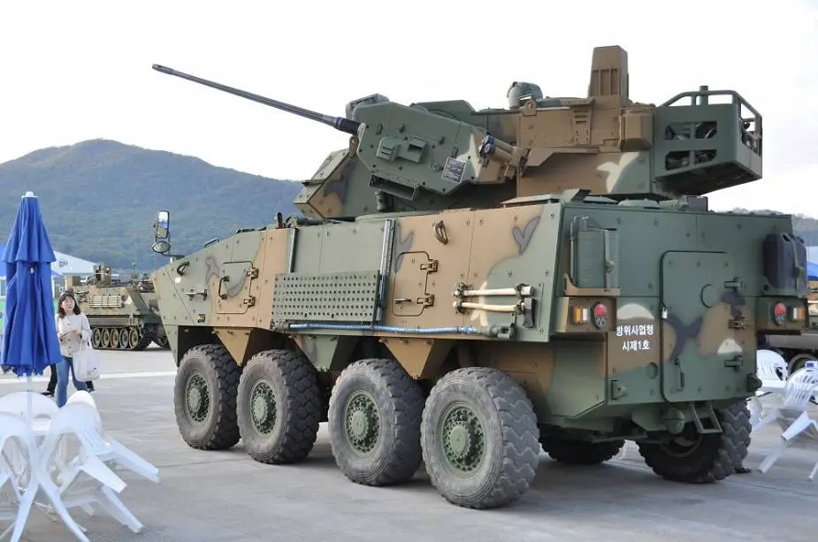 South signs contract to acquire new 30mm Anti Aircraft Gun Wheeled Vehicle Systems from Hanwha Defense 925 002