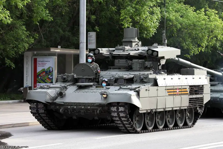 BMPT 72 fire support tracked armored Russia victory day military parade 2020 001