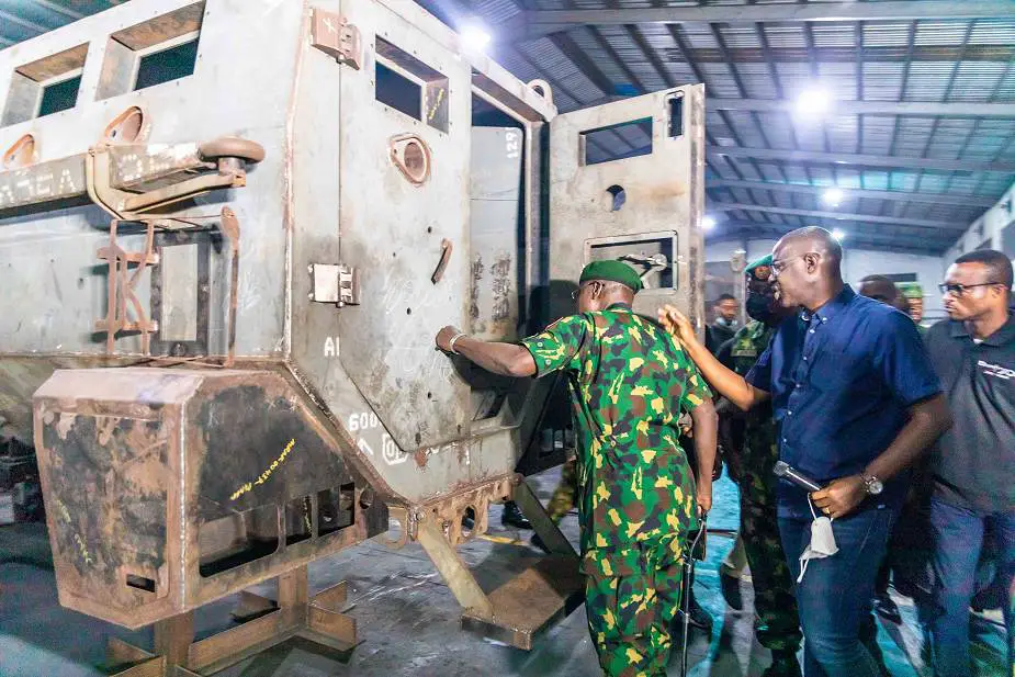Nigeria Chief of Army Staff has visited Proforce armored vehicles manufacturer 925 003