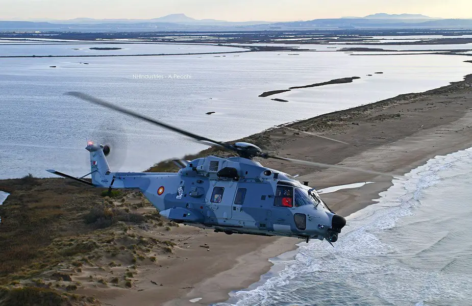 Qatar Emiri Air Force receives first NH90 helicopter 01