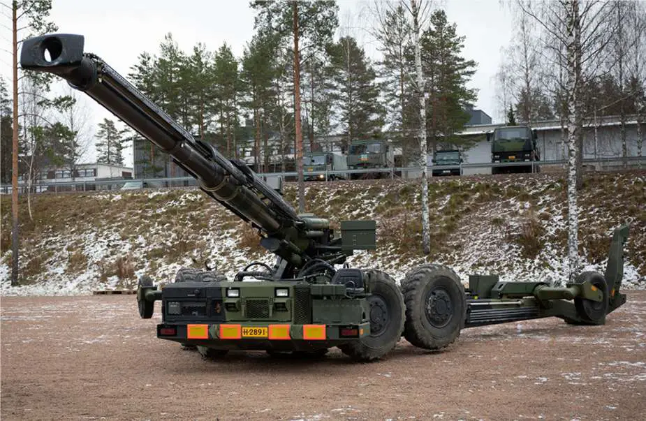 Patria to develop Finlands first wheeled 155mm self propelled howitzer 925 003