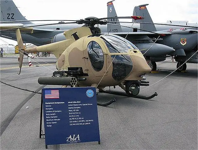 New innovations for the U.S. Army, including the Ground Launched Small Diameter Bomb and AH-6 Light Attack/Reconnaissance helicopter, are among the capabilities Boeing [NYSE: BA] will showcase during the Association of the United States Army (AUSA) Annual Meeting & Exposition, Oct. 22-24 in Washington.