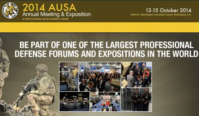 AUSA 2014 pictures video photos images United States Army Annual Meeting Exposition Defense Exhibition United States American defence exhibition exhibitors visitors Washington DC 