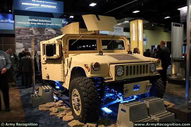 Northrop Grumman Corporation (NYSE: NOC) unveils its High Mobility Multipurpose Wheeled Vehicle (HMMWV) modernization solution at the Association of the United States Army conference in Washington, D.C. 