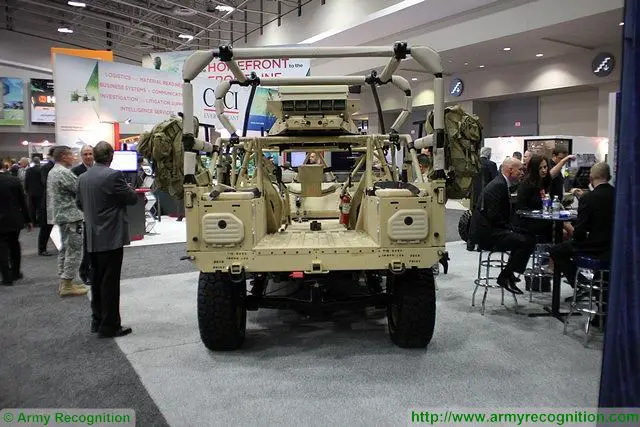 At AUSA 2015, U.S. army annual meeting and exposition, Polaris Defenses showcases a new updated version of its Dagor 4x4 all-terrain high mobility vehicle. The Dagors was developed by Polaris to fill a mobility gap for light infantry, expeditionary and special operations forces. The new variant of the Dagor is fitted with two additional seats located at the rear of the vehicle protected by a tubular frame. 