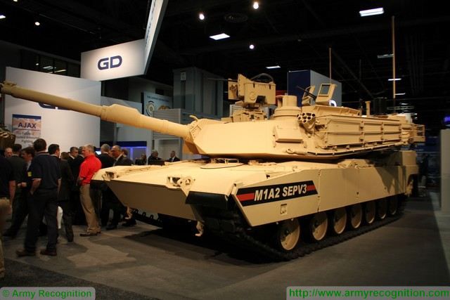 M1A2 Abrams SEPV3 advanced digital main battle tank AUSA 2015 640 001
