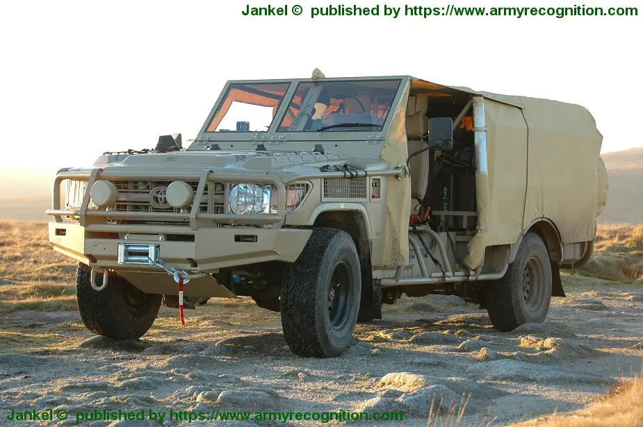 Jankel to promote FOX 4x4 light tactical vehicle at AUSA 2018 United States Army defense exhibition 925 001