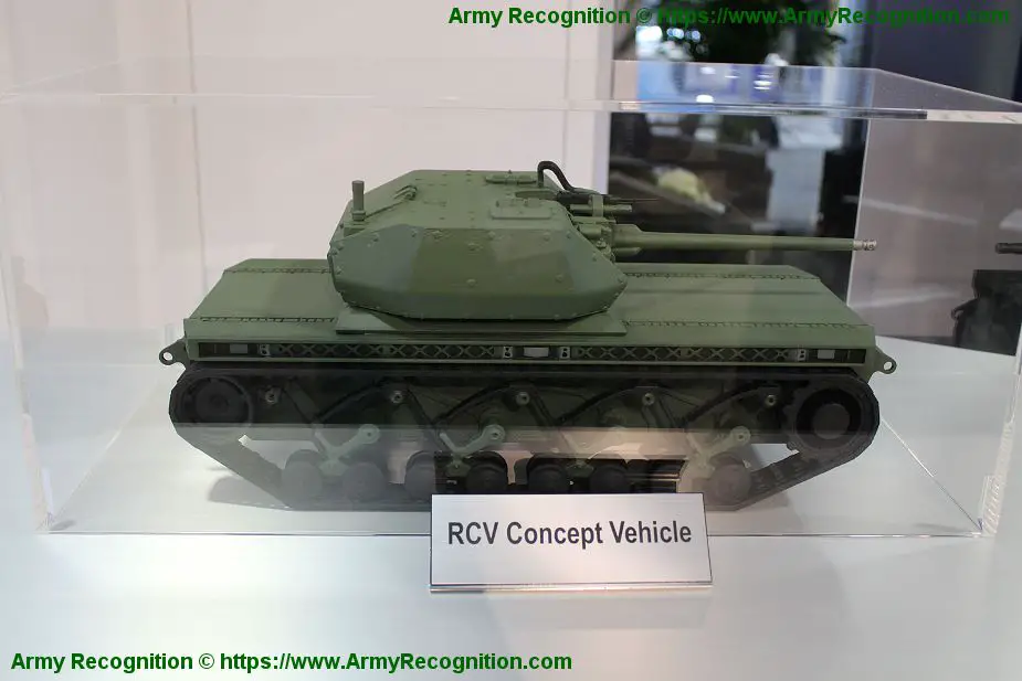 General Dynamics unveils TL1 Robotic Combat Vehicle RCV concept AUSA 2019 925 001