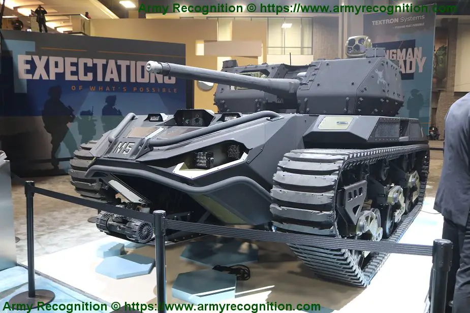 Textron Systems and FLIR launches Ripsaw M5 US Army Robotic Combat Vehicle program 925 001
