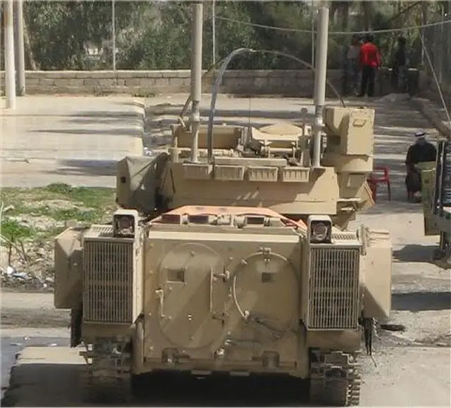 Bradley M2A3 IFV armoured infantry fighting vehicle technical data