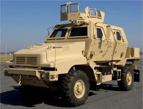 Caiman 4x4 BAE Systems Armor Holdings MRAP FMTV Mine Resistant multi-role protected wheeled armoured vehicle data sheet description identification pictures United States US army 